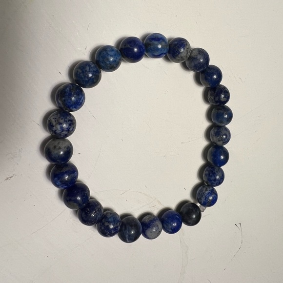 Dark blue gemstone bracelet - Picture 1 of 2